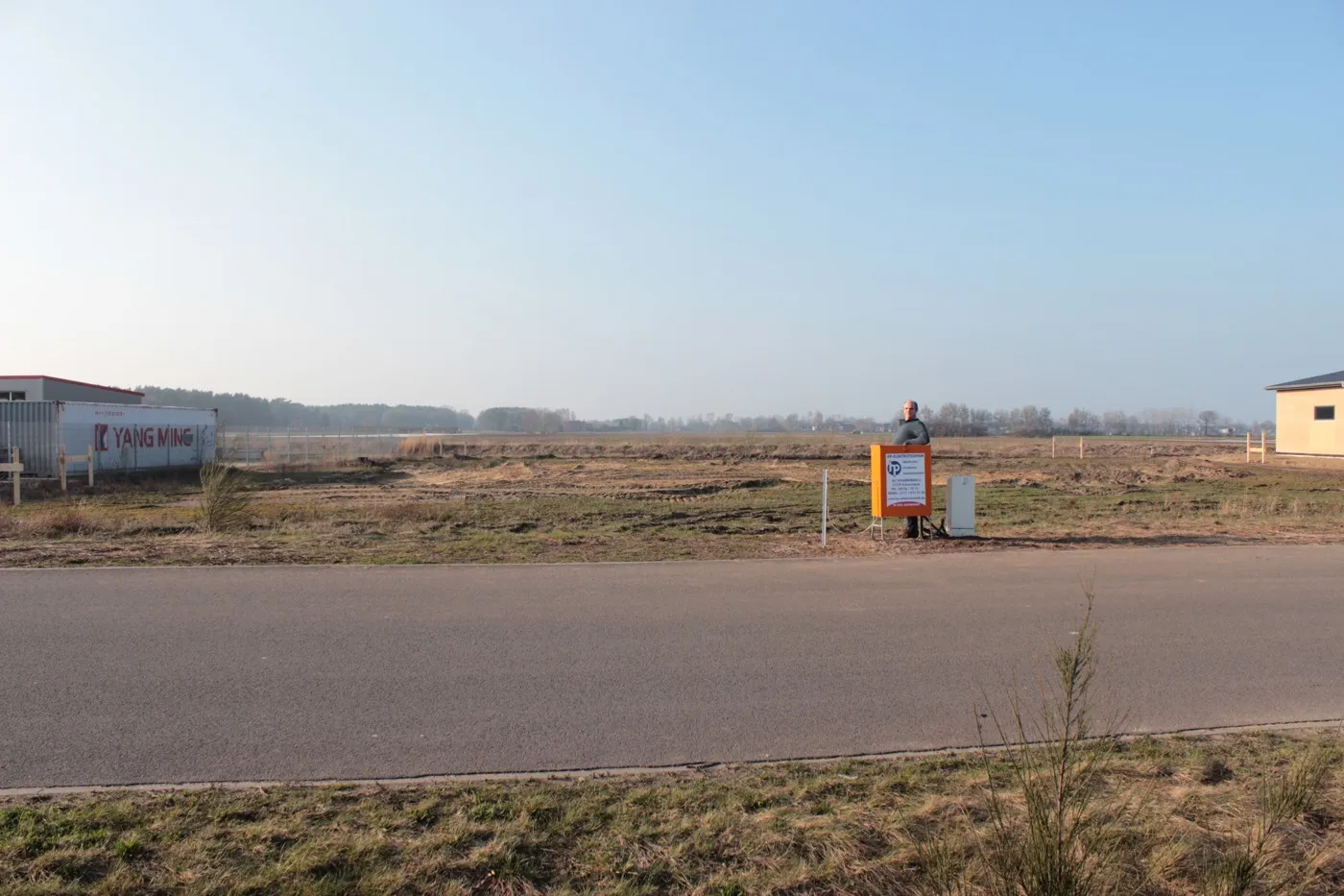 Das Grundstück am Langenkamp 20 in Wittorf vor dem Bau
